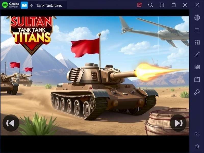 Sultan Tank Titans Gameplay